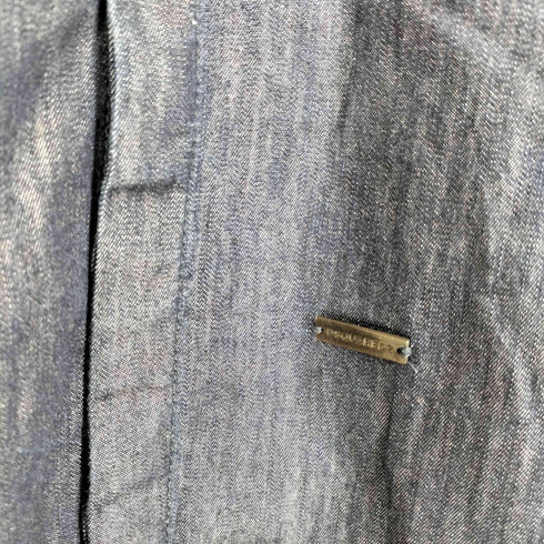 ボリスビジャンサベリ 11 by Boris Bidjan Saberi INDICASATIVA プリント 比翼 L/S シャツ メンズ